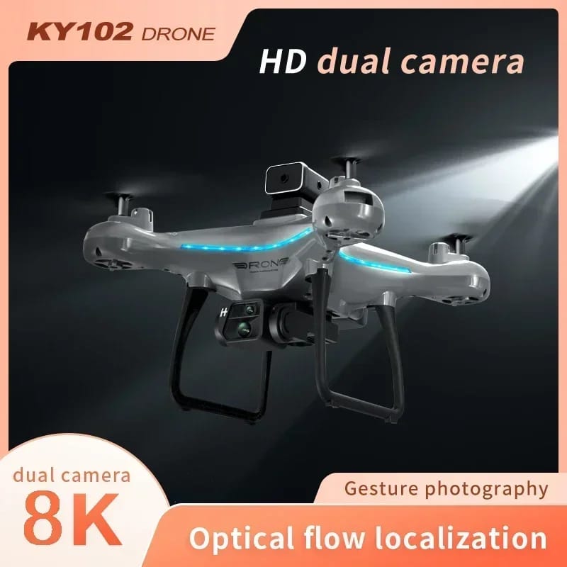 Dron Xiaomi KY102 8K HD Profesional con cámara dual, fotografía aérea, evitación de obstáculos, flujo óptico, dron RC de cuatro ejes