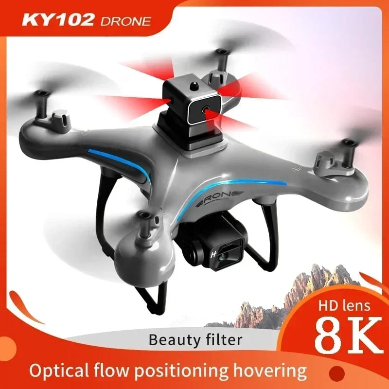 Dron Xiaomi KY102 8K HD Profesional con cámara dual, fotografía aérea, evitación de obstáculos, flujo óptico, dron RC de cuatro ejes